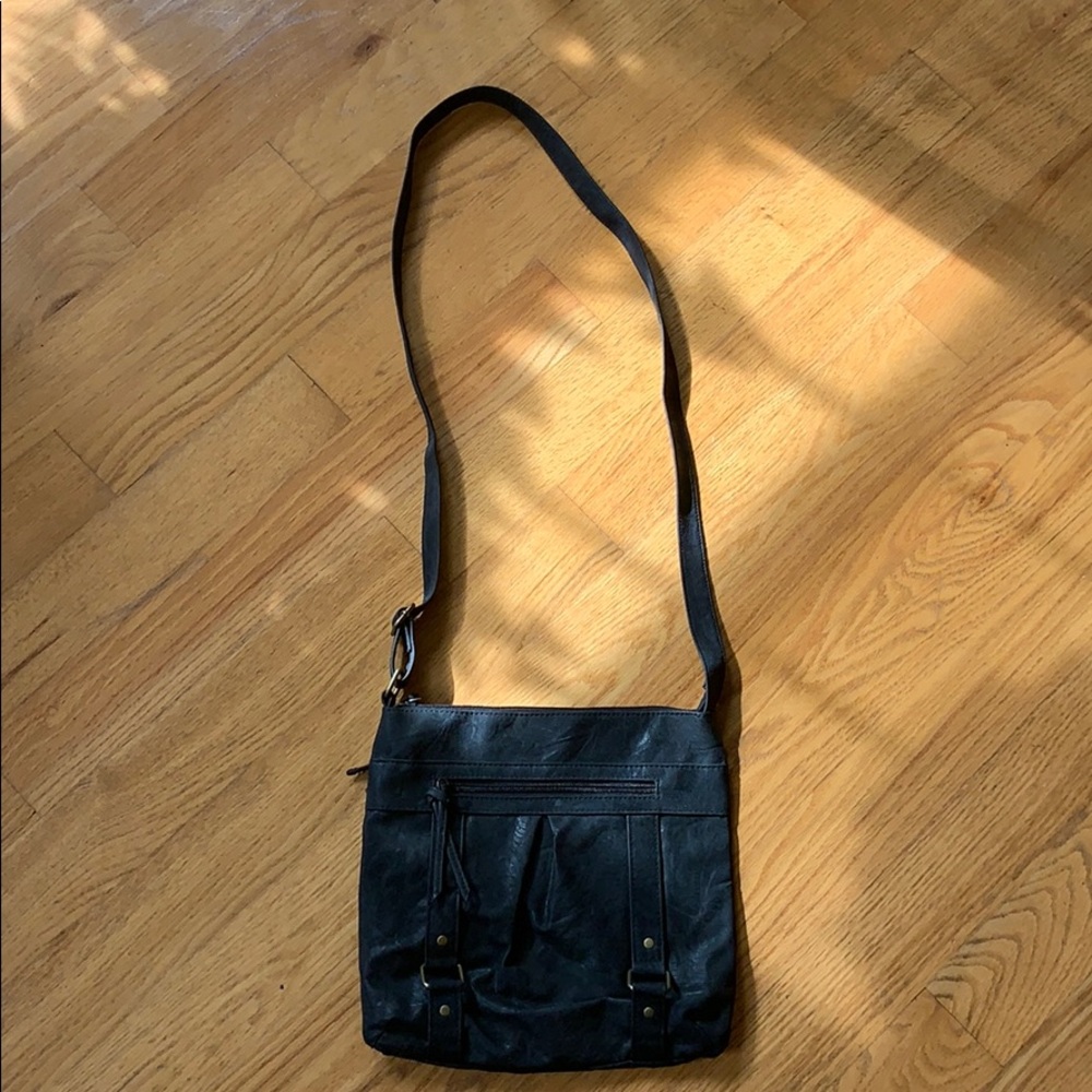Black crossbody bag